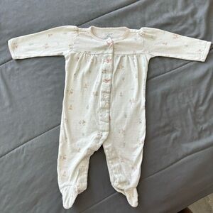 Carters button up footsie